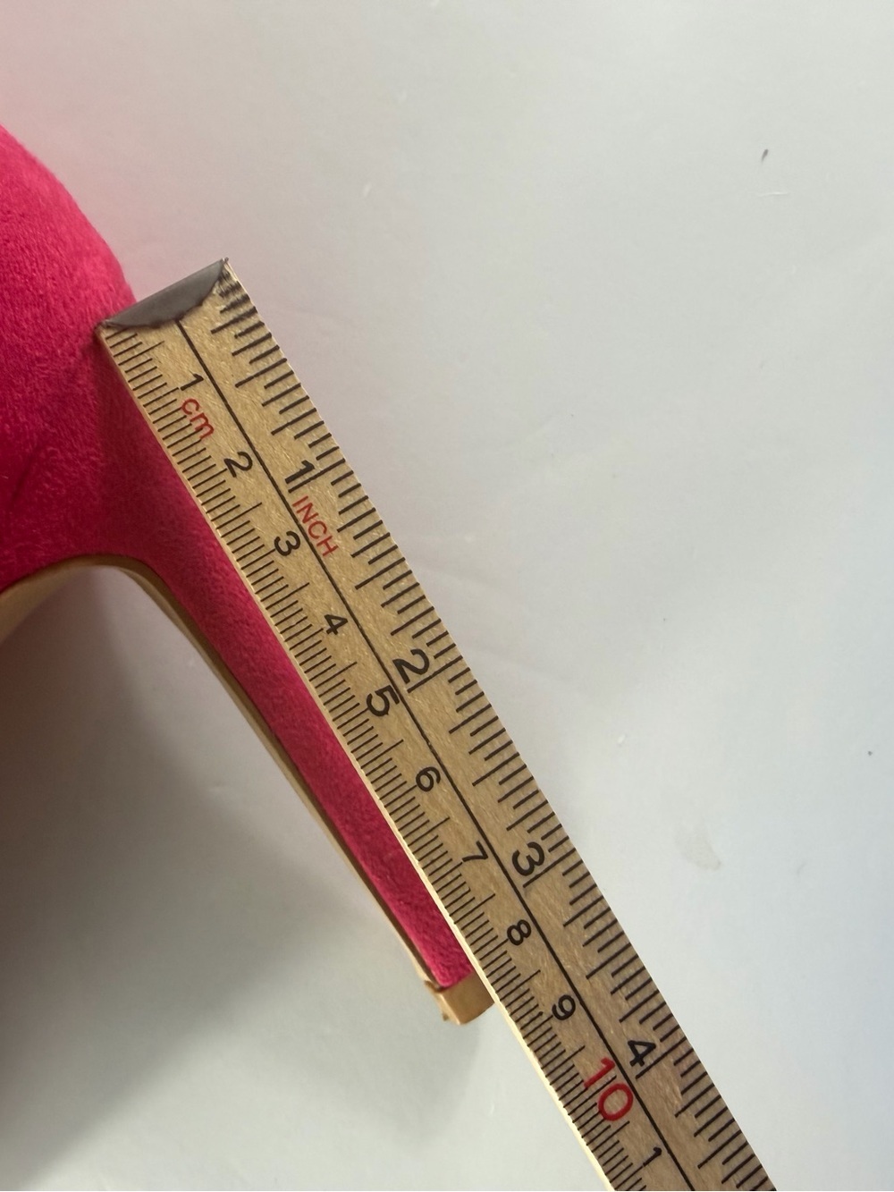 Mix No. 6 Fuchsia Faux Suede Pointed-Toe Pumps – Size 6.5M - Picture 7 of 10
